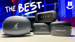 BEST Cheap Wireless Earbuds! Soundcore, FIIL T1X, Dudios, HolyHigh, Poweradd