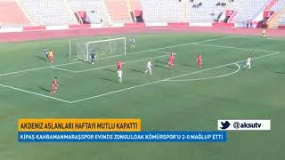 Kipaş Kahramanmaraşspor Evinde Zonguldak Kömürspor’u 2-0 Mağlup Etti