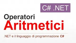 C# - Arithmetic Operators ITA