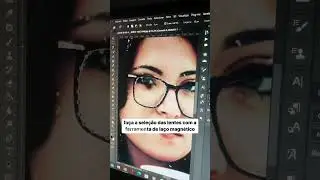 Transforme óculos normais em óculos de sol l Tutorial Photoshop #emilysouza #photoshop #sunglasses