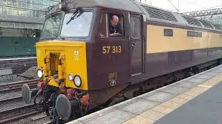 Scarborough Castle West Coast Railway Glasgow Central Station   video10