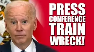 Joe Biden Press Conference and Train Wreck Compilation