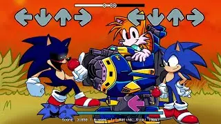Friday Night Funkin: HD Sonic VS HD Sonic.EXE (Round 2)