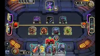 Gods Unchained | BattleLord vs IlluminatedSnowShaper | War Deck