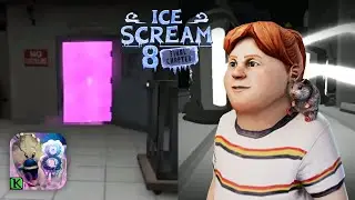 РОЗОВАЯ КОМНАТА + Играю за ХОМЯКА в ОБНОВЛЕНИИ МОРОЖЕНЩИК 8 - Ice Scream 8 Обновление