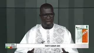 ÉLECTIONS LÉGISLATIVES 2024   PARTI GARAP   ADS – DIMANCHE 27 OCTOBRE 2024
