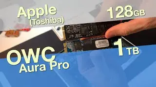 OWC Aura Pro 1TB SSD on MacBook Air Mid 2012. Bonus: Internet Recovery vs. USB Installer