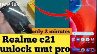 Realme c21 (rmx 3201) unlock umt pro📱📱#realme #unlock