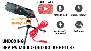 MICRÓFONO ECONÓMICO SF 666 KOLKE