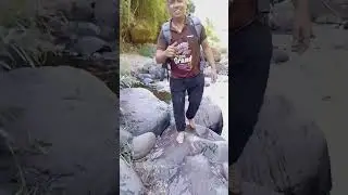 ProfCharlton hikes in the  Famous Mampueng Waterfalls Area, Old Cabbalan Olongapo City