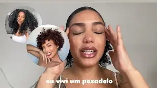 TINHA ANSIEDADE E DESCONTAVA NO MEU CABELO - TESTEMUNHO DE COMO DEUS ME CUROU 🥹✨