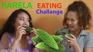 KARELA CHALLENGE HEALTHY EATING | NITA AND NIRUTA | Food Challenge