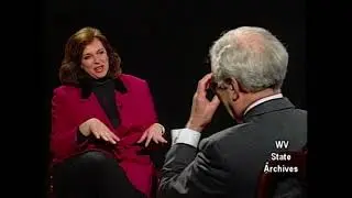 WVPBS Gov  Elect Underwood interviewed by Beth Vorhees 11 96 to 1 97 #2