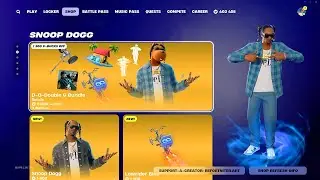 Snoop Dogg Fortnite Item Shop