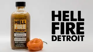 Hell Fire Detroit Habanero Hot Sauce