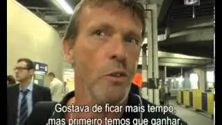Vercauteren: «Quero ficar para lá da época, mas é preciso vencer»