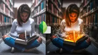 Snapseed photo editing | snapseed light effect | snapseed text editing | snapseed