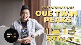 OUE Twin Peaks • #TheLuxEdition • 1 Bed 1 Bath For Sale