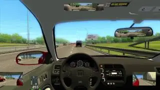 3D инструктор.Геймплей.Honda civic