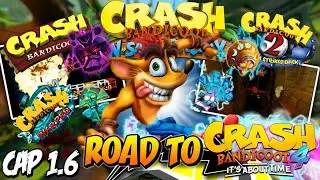 No Veo Nada :'v  - Road to Crash Bandicoot 4-Crash N Sane Trilogy 1 Gordigames 1/6