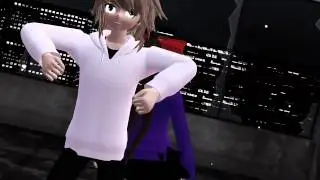 [MMD Creepypasta] Jeff and Nina - Scream