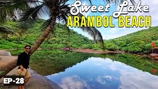 Sweet Water Lake Arambol Beach | Arambol Beach Goa Market | Russian Beach | Vikram Xplorer