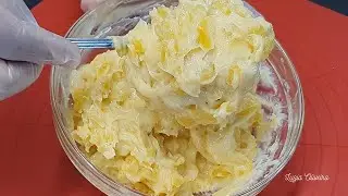 The best pineapple cream for cake fillings, chocolates and desserts