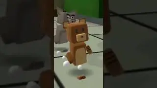 Baaren gets attacked by rats 🤣😂 #superbearadventure #shorts #funny #memes