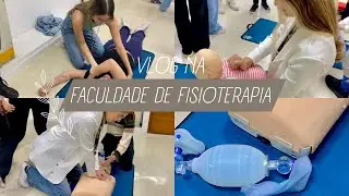 VLOG: ROTINA DE UMA ESTAGIÁRIA DE FISIOTERAPIA #3 | treino de primeiros socorros e estudos para o R1