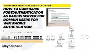 Configure FortiAuthenticator as RADIUS server for Domain users, Wifi Radius for Fortigate FortiAP