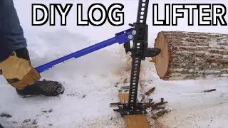 Homemade Farm Jack LOG LIFTER