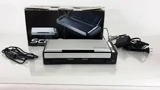 Fujitsu ScanSnap S1300 Desktop Document Scanner w/ Box