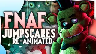 FNAF/SFM • FNAF 1 Jumpscares Re-Animated [2024]