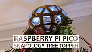 It's not Christmas until your tree is topped with a glowing Rhombicosidodecahedron!
