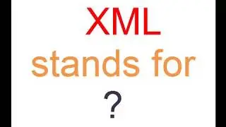 Full form of  XML is ?