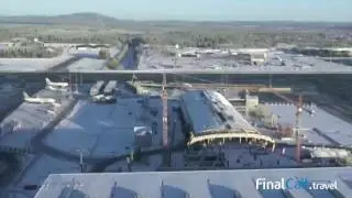 Avinor Oslo Airport - Ny Terminal - Timelapse