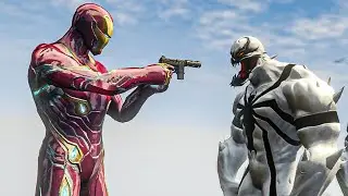 Iron Man vs Anti-Venom | Venom 2 2021 | Venom Let There Be Carnage | Flip Book Artist 2021