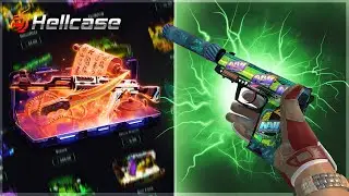 HELLCASE AWP ASIIMOV PULL !! HELLCASE PROMO CODE 2024 ! HELLCASE 2024