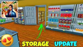 Storage Room Update Supermarket Manager Simulator 2024