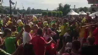 Бразильцы веселятся на Набережной Ростова
