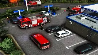 Tankstelle durch Waldbrand in Gefahr! - Fuchsburg Modifikation | Emergency 4
