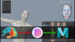 Daz3D to Maya Auto Rig Tool Box | DazR v2 | Genesis 3 / Genesis 8