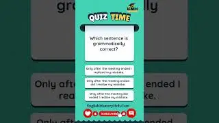 Ultimate English Grammar Challenge!