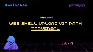 Lab 3 web shell upload via path traversal