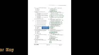 RSCIT ANSWER KEY 8 SEP 2019 PAPER