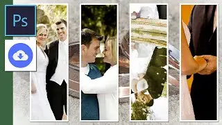 Wedding Photo Collage in Photoshop