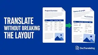Translate Documents Without Losing the Layout (PDF, Word, PowerPoint)