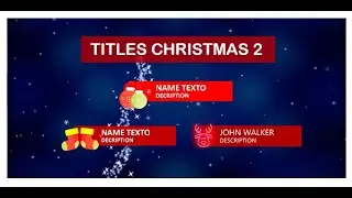 vMix - Titles Christmas 2