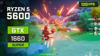 Genshin Impact | Ryzen 5 5600 | GTX 1660 Super