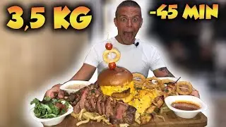 DÉFI CARNIVORE !! MANGER une PLANCHE XXL de + 3.5 KG !